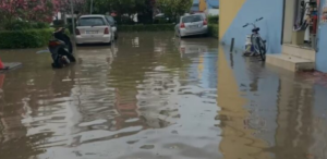 Reshjet e shiut përmbysin Lezhën, probleme me energjinë elektrike në disa zona