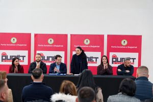 Mbahet Asambleja e PS-së në Lushnjë. Belinda Balluku: Riorganizimi në të gjitha strukturat