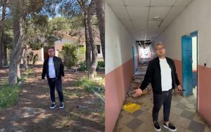 Saimir Korreshi publikon pamje nga shkolla e amortizuar në Mizë: Fëmijët detyrohen të udhëtojnë me kilometra për mësim