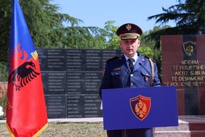 5 Maj, nderohen vepra dhe kujtimi i Dëshmorëve të Policisë, Hita: Sot, një ditë kur uniforma nuk shihet vetëm si detyrë, por si betim