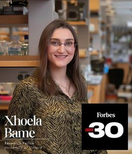 Xhoela Bame, korçarja që përzgjidhet nga Forbes në 30 njerëzit nën 30 vjeç, me ndikim të jashtëzakonshëm në nivel botëror