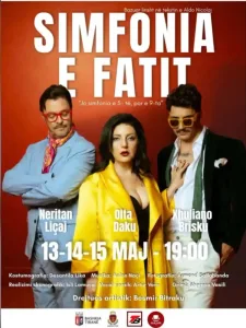 “Simfonia e Fatit” çel majin e premierave në teatrin “Bylis”, komedia italiane vjen për herë të parë në Shqipëri