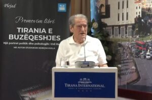 Berisha në promovimin e librit “Tirania e buzëqeshjes”: Rama shkretoi popullatën para syve tanë! I bëri gjëmën këtij vendi