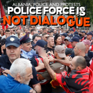 Protesta kundër Ramës/ Qytetarët u morën zvarrë para Parlamentit! PDE/EDP ngre shqetësime për ndërhyrjen e policisë: Shqetësuese për një vend që aspiron BE-në