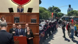 Mbyllet para kohe seanca parlamentare, mbi tri orë tension dhe përplasje për akuzat ndaj Vlora Hysenit