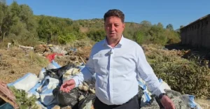 Lushnjë/ Klement Çela denoncon depozitimin e mbetjeve.